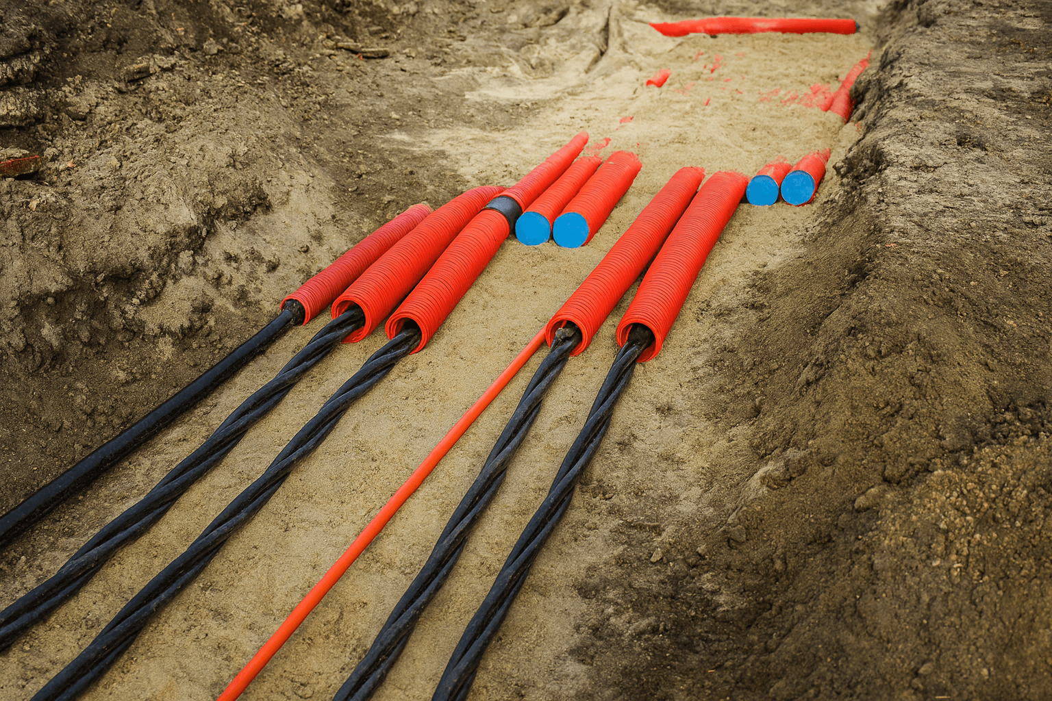 کابلکشی و حفاری صنعتی